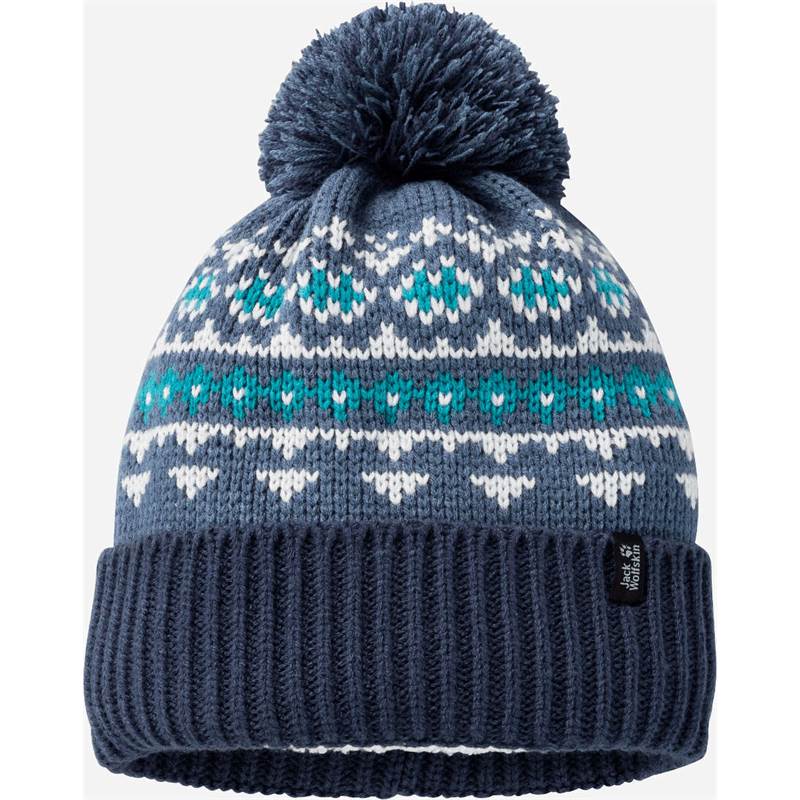 Jack Wolfskin Womens Mountain Knitted Bobble Hat-2